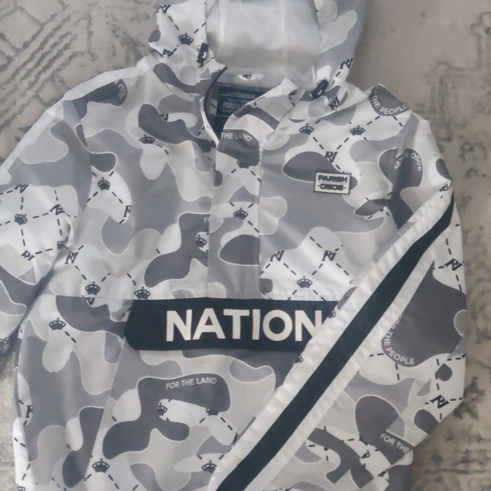 Lightweight lined waterproof hoodie